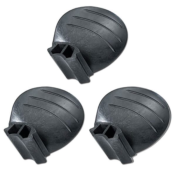 Piranha Replacement Blades - Set of 3 - Fits "C" size 3-Blade Hub - 10-1/8D x 15P - RH Rotation